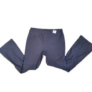 NWT Athletic Works Size XXL Yoga Pants Black Boot Cut Leggings